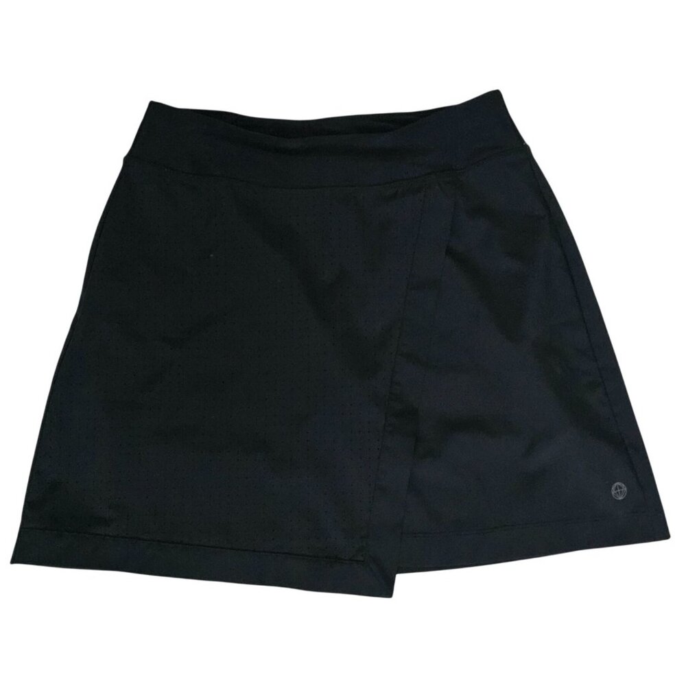 Mondetta Outdoor Project Black Golf Tennis Inner Shorts Wrap Style Skort Size M - Picture 2 of 14